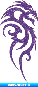 Samolepka Dragon 016 pravá Ultra Metalic fialová