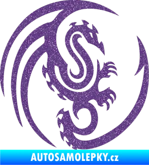 Samolepka Dragon 036 pravá Ultra Metalic fialová