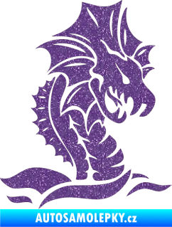 Samolepka Dragon 040 pravá Ultra Metalic fialová