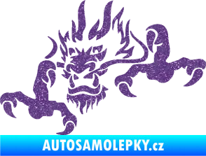 Samolepka Dragon 049 levá Ultra Metalic fialová