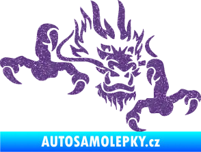 Samolepka Dragon 049 pravá Ultra Metalic fialová