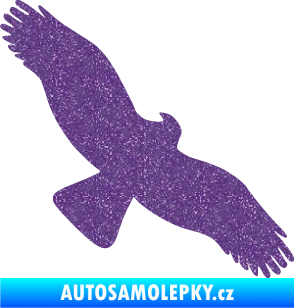 Samolepka Dravec na sklo 001 pravá Ultra Metalic fialová