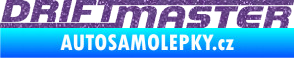 Samolepka Drift master nápis Ultra Metalic fialová