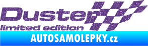 Samolepka Duster limited edition pravá Ultra Metalic fialová