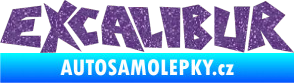 Samolepka Excalibur Ultra Metalic fialová