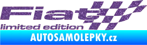 Samolepka Fiat limited edition pravá Ultra Metalic fialová