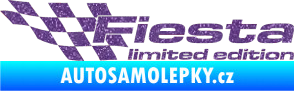 Samolepka Fiesta limited edition levá Ultra Metalic fialová