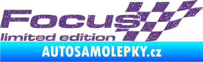 Samolepka Focus limited edition pravá Ultra Metalic fialová