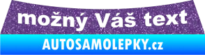 Samolepka Ford Transit - přední Ultra Metalic fialová