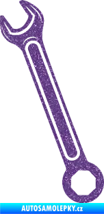 Samolepka Francouzský klíč levá Ultra Metalic fialová