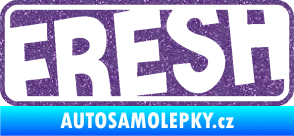 Samolepka Fresh 002  Ultra Metalic fialová