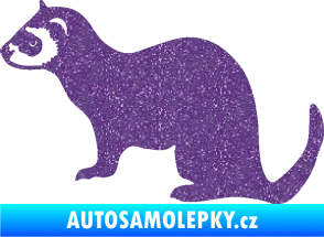 Samolepka Fretka 001 levá Ultra Metalic fialová