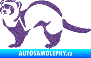 Samolepka Fretka 002 levá Ultra Metalic fialová