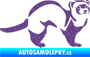 Samolepka Fretka 002 pravá Ultra Metalic fialová