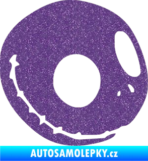 Samolepka Halloween 012 pravá Ultra Metalic fialová