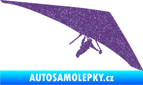 Samolepka Hang Glider 001 pravá rogalo Ultra Metalic fialová