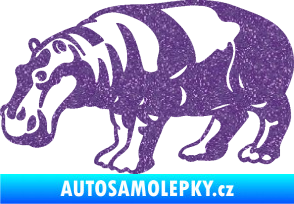 Samolepka Hroch 003 levá Ultra Metalic fialová