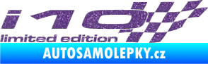 Samolepka i10 limited edition pravá Ultra Metalic fialová