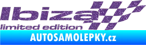 Samolepka Ibiza limited edition pravá Ultra Metalic fialová