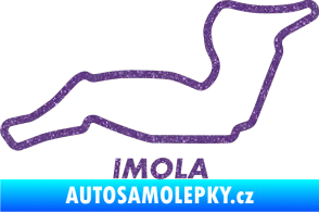 Samolepka Okruh Imola Ultra Metalic fialová