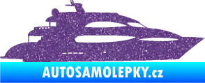 Samolepka Jachta 002 pravá Ultra Metalic fialová