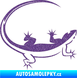 Samolepka Ještěrka 010 pravá Ultra Metalic fialová
