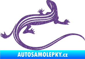 Samolepka Ještěrka 011 pravá Ultra Metalic fialová