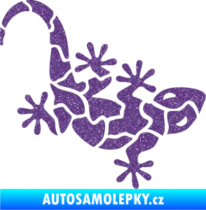 Samolepka Ještěrka 015 pravá Ultra Metalic fialová