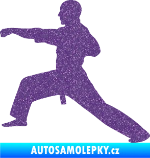 Samolepka Judo 001 levá Ultra Metalic fialová