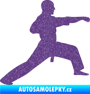 Samolepka Judo 001 pravá Ultra Metalic fialová