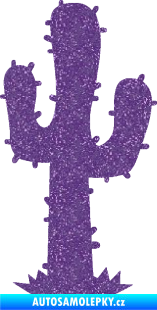 Samolepka Kaktus 001 pravá Ultra Metalic fialová