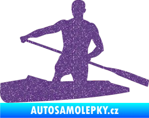 Samolepka Kanoista 002 levá Ultra Metalic fialová