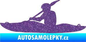 Samolepka Kanoista 003 levá Ultra Metalic fialová