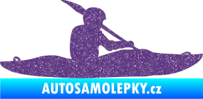 Samolepka Kanoista 003 pravá Ultra Metalic fialová