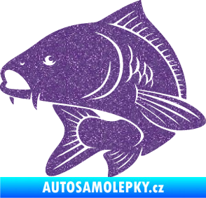 Samolepka Kapr 008 levá Ultra Metalic fialová