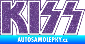Samolepka KISS Ultra Metalic fialová