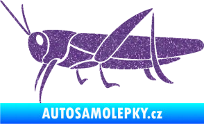 Samolepka Kobylka 002 levá Ultra Metalic fialová