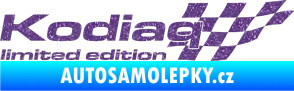 Samolepka Kodiaq limited edition pravá Ultra Metalic fialová