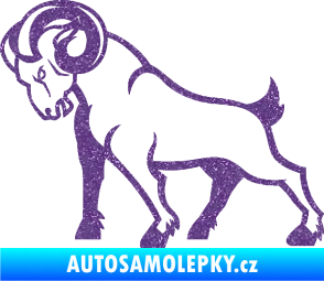Samolepka Kozel 002 levá Ultra Metalic fialová