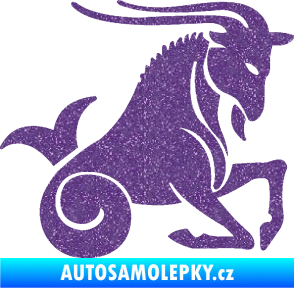 Samolepka Kozoroh 004 pravá Ultra Metalic fialová