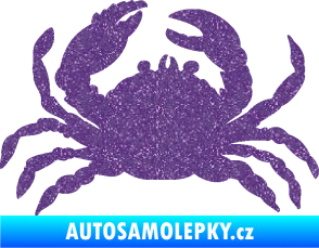 Samolepka Krab 001 levá Ultra Metalic fialová