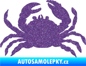 Samolepka Krab 001 pravá Ultra Metalic fialová