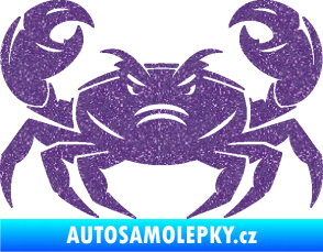 Samolepka Krab 003 Ultra Metalic fialová