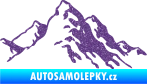 Samolepka Krajina hory 006 pravá Ultra Metalic fialová