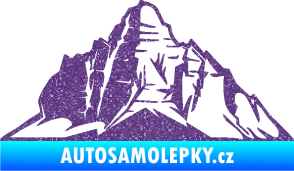 Samolepka Krajina hory 022 levá Ultra Metalic fialová