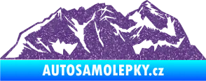 Samolepka Krajina hory 024 levá Ultra Metalic fialová