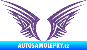 Samolepka Křídla 005 Ultra Metalic fialová