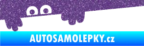 Samolepka Kuk 008 levá šmírák Ultra Metalic fialová