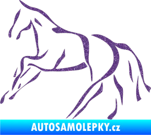 Samolepka Kůň 024 levá Ultra Metalic fialová