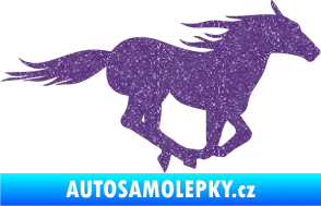 Samolepka Kůň 029 pravá Ultra Metalic fialová